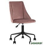 Картинка Кресло Stool Group Сиана велюр (розовый)