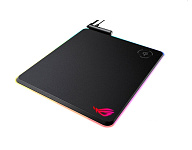 Картинка Коврик для мыши ASUS ROG Balteus Qi (черный)