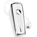 Картинка Bluetooth гарнитура Hoco E38 (белый/серебристый)