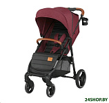 Картинка Детская прогулочная коляска KinderKraft Grande LX (Burgundy)
