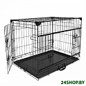 Клетка для животных Duvo Plus Pet Kennel Small 780/480/DV (черный)