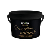 Картинка Декоративная штукатурка Ticiana Deluxe Travertino Naturale на извести (8 л)