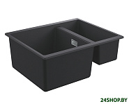 Картинка Кухонная мойка Grohe K500 60-C 55.5/46 1.5 31648AP0 (черный гранит)