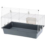 Картинка Клетка для грызунов Ferplast Rabbit 100 New /57052370EL(серый, бюджет)
