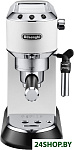 Картинка Рожковая кофеварка DeLonghi Dedica EC 685.W