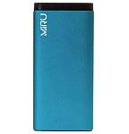 Картинка Портативное зарядное устройство Miru LP-3003 (бирюзовый)