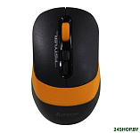 Картинка Мышь A4Tech FG10 (черный/оранжевый)