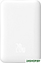 Внешний аккумулятор Baseus Magnetic Mini Air Wireless Fast Charge Power Bank 20W 10000mAh (белый)