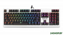 Картинка Клавиатура A4Tech Bloody B810RC (белый/черный)