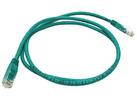 Картинка Кабель Patch Cord UTP кат.5e 1 м (зелёный)