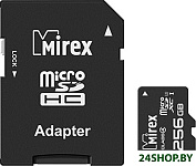 Картинка Карта памяти Mirex microSDXC 13613-AD3UH256 256GB (с адаптером)