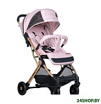 Картинка Детская прогулочная коляска Farfello Comfy Go CG (розовый загар/золото)