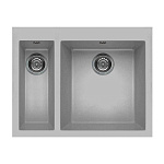 Картинка Кухонная мойка Elleci Quadra 150 Aluminium 79