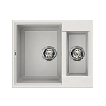 Картинка Кухонная мойка Elleci Easy 150 Bianco Titano 68