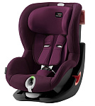 Картинка Автокресло Britax Romer King II LS Black Series (бургунди)