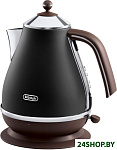 Картинка Электрочайник DeLonghi Icona Vintage KBOV 2001.BK