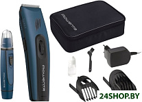 Картинка Машинка для стрижки Rowenta Nomad YD3017F0 (черный/бирюзовый)