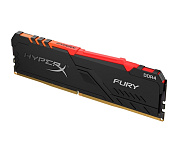 Картинка Оперативная память HyperX Fury RGB 8GB DDR4 PC4-19200 HX424C15FB3A/8
