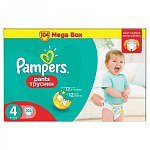 Картинка Подгузники Pampers Pants 4 (9-14 кг) 104 шт