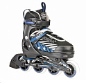 Роликовые коньки Hudora Inline Leon (р. 29-32, черный/синий)
