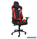 Картинка Кресло AksHome Viking (красный/черный)