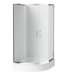 Картинка Душевой уголок Deante Funkia 90x90 KYP 653K (хром/матовое)