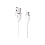 Картинка Кабель Borofone BX19 microUSB 1 м (белый)