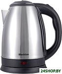 Картинка Электрочайник BLACKTON Bt KT1811S (нержавеющая сталь-черный) (уценка арт. 926857)