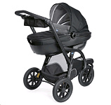 Картинка Детская универсальная коляска Chicco Trio Activ3 Top (08079270510000) (Jet Black)