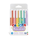 Картинка Набор маркеров Carioca Pastel 43033 1-5mm (6 цветов)