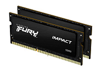 Картинка Оперативная память Kingston FURY Impact 2x8GB DDR3 SODIMM PC3-14900 KF318LS11IBK2/16