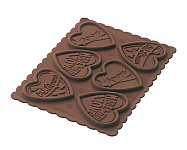 Картинка Форма для выпечки Silikomart Cookie Love 22.166.77.0065