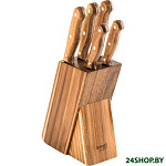 Картинка Набор ножей Lamart Wood LT2080