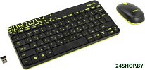 Картинка Клавиатура Logitech Wireless Combo MK240 Nano Желтый (920-008213)