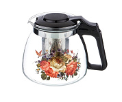 Картинка Заварочный чайник Agness 885-072 (роскошный сад)