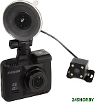 Картинка Автомобильный видеорегистратор Digma FreeDrive 600-GW DUAL 4K