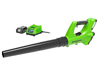 Картинка Воздуходувка Greenworks GD40BVK4 (с АКБ)