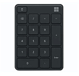 Картинка Цифровой блок Microsoft Number Pad (черный)