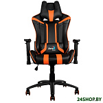 Картинка Кресло AeroCool AC120 (черный/оранжевый)