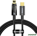 Explorer Series Auto Power-Off Fast Charging USB Type-C - Lightning (2 м, черный)