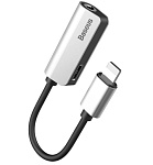 Картинка Адаптер Baseus CALL32-0S Black/silvery