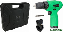 Картинка Дрель-шуруповерт Zitrek Green 12-Li 063-4072 (с 2-мя АКБ, кейс)