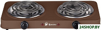 Картинка Настольная плита Василиса ВА-902 (коричневый)