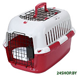 Картинка Переноска для животных EBI Adventurer 50 (красный, белый) (661-139431)