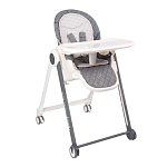 Картинка Стульчик для кормления Happy Baby Berny Basic New (dark grey)