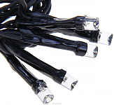 Картинка Бахрома LuazON Led-180 (4x0.6 м, теплый белый) [1080158]