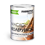 Картинка Масло Farbitex Profi Wood 0.9 л (махагон)