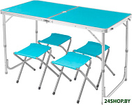 Картинка Комплект складной мебели Coyote HKTB-1002 (голубой)
