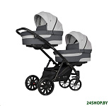 Картинка Универсальная коляска Riko Team 2021 (2 в 1, 01 grey fox)