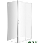 Картинка Душевая стенка Deante Cynia 90 KTC 031S (хром/прозрачное)